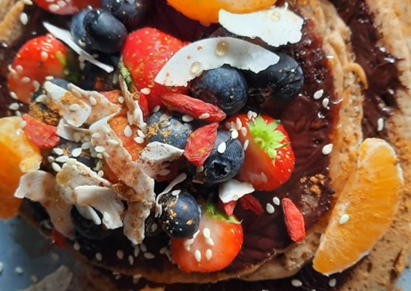 Pancakes veganos