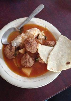 Una foto de Albóndigas
