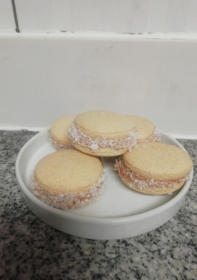Una foto de Alfajores de maicena