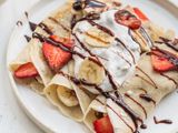 Crepes Con Fruta 🍌🍓