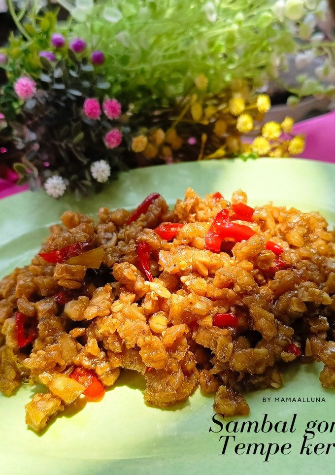 Foto resep Sambal goreng tempe kering