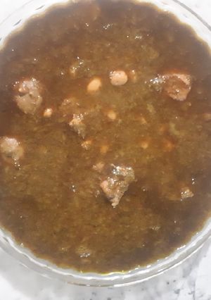 عکسی از دستور خورشت قورمه سبزی