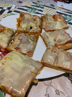 Una foto de Pizza a la piedra