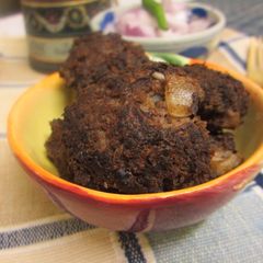 A picture of Turkish Lamb Kofte.