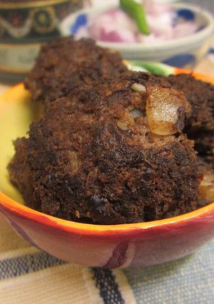 A picture of Turkish Lamb Kofte.
