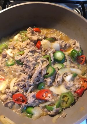Foto resep Hot Beef Slice