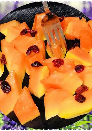 A picture of Instant papaya salad.