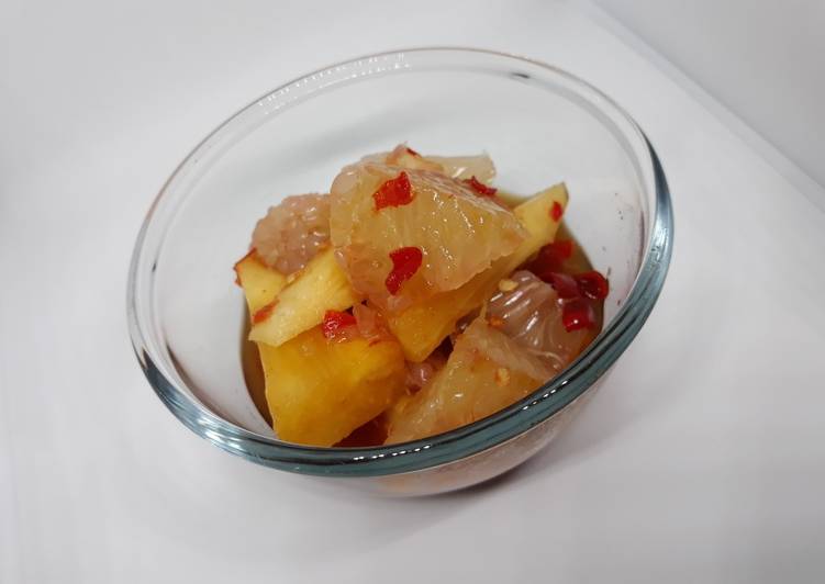 Rujak Nanas Pomelo