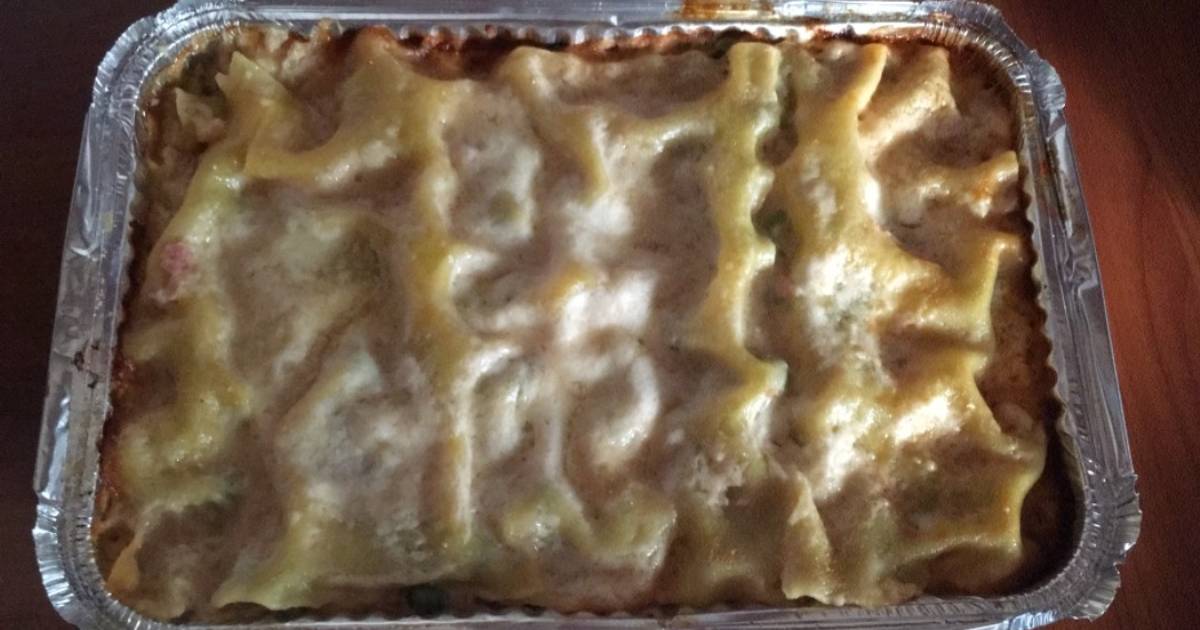 Ricetta Lasagna piselli,salsiccia e prosciutto cotto 🎅🏻🎅🏻 di Giada