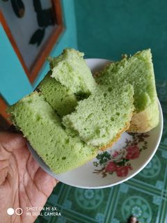 Foto resep Bolu pandan anti bantat