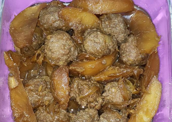 Semur Bola Daging