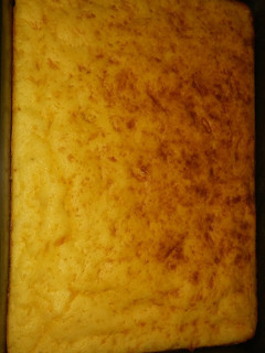 Una foto de * fainá de queso *