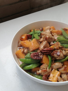 柿子雞肉照燒 的食譜成品照片