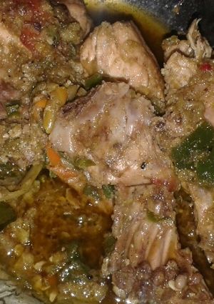 Foto resep Ayam bumbu hijau