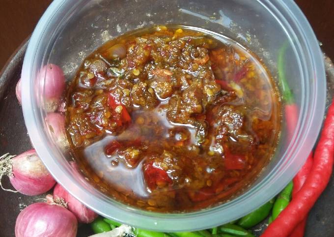 Resep Sambal bawang ala bu rudy yang Enak
