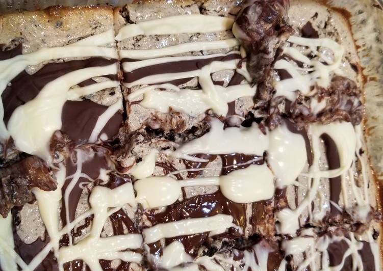 Recipe of Tasty Oreogasm Cheesecake Bars