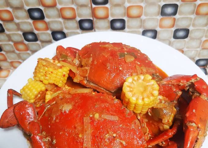 Resep Kepiting Saos Padang, Lezat