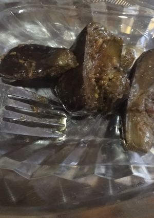 صورة لوصفة مكدوس الباذنجان السوري