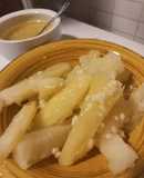 Yuca con mojo 🧄