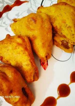 A picture of Bread Pakora.