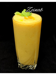 عکسی از دستور اسموتی (موز زردآلو انبه)