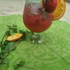 Strawberry orange punch A picture of Strawberry orange punch.