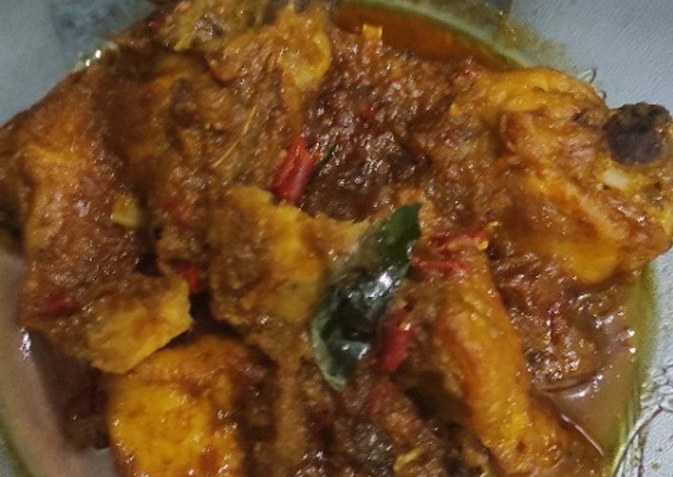 Ayam goreng bumbu kecap