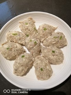 A picture of Steam Tofu with Ground Pork and Minced Fish.