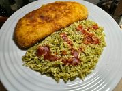 Une photo de pesto jambon