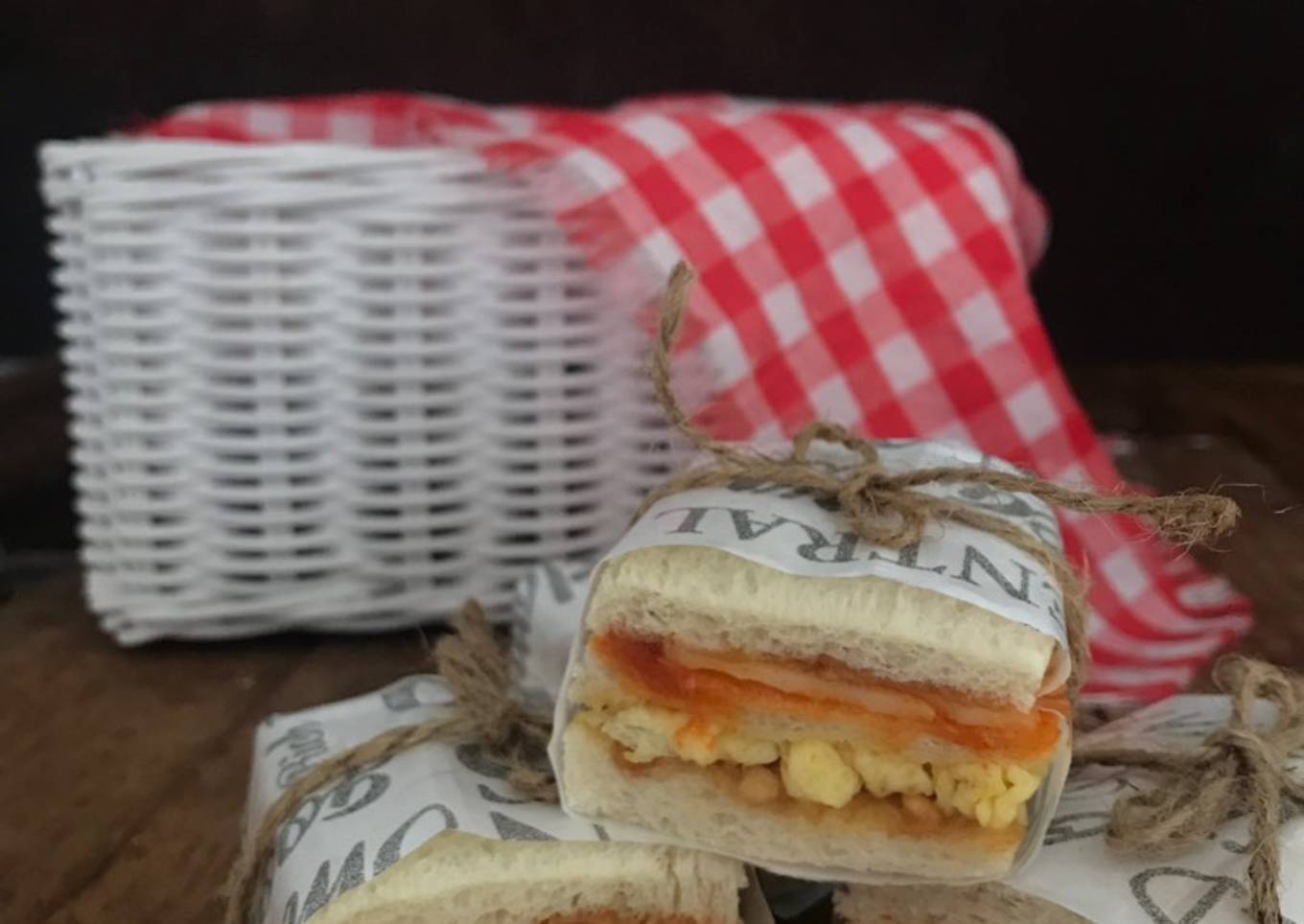 Sandwich mudah dan mengenyangkan