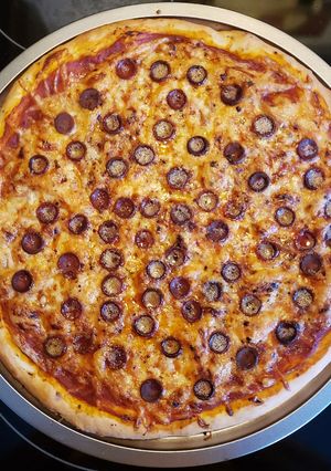 A picture of Homemade Pizza Dough.