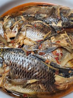 辣豆瓣燒海鯽魚 的食譜成品照片