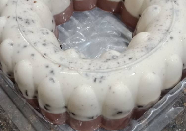 Puding oreo choco