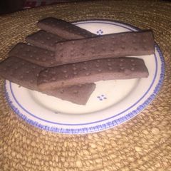 A picture of Purple shortbread.