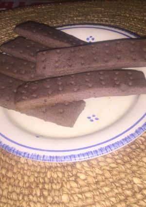 A picture of Purple shortbread.