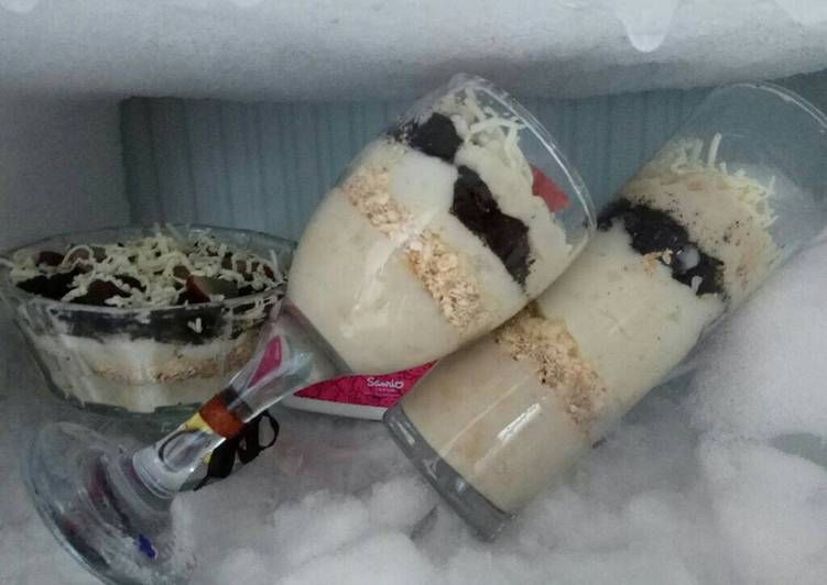 Cheesecake mix fruit topping suka2 😊