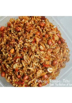 Foto resep Kering Tempe Teri Kacang