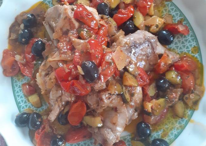Ricetta Coniglio Alla Cacciatora A Modo Mio Di Fiore Cookpad