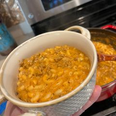 A picture of Cheeseburger Macaroni.