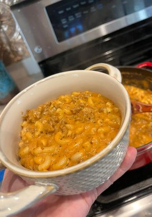 A picture of Cheeseburger Macaroni.
