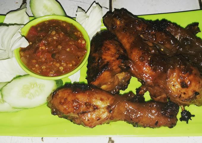 Ayam bakar bumbu bacem