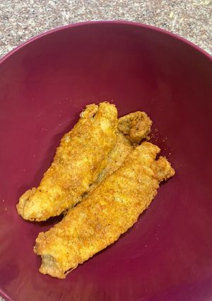 A picture of Deep Fried Hake.