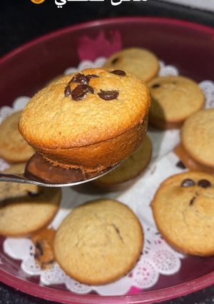 صورة لوصفة مافن صحي بالشوفان والشوكولاتة 🥧