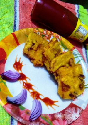 A picture of Bread pakora.