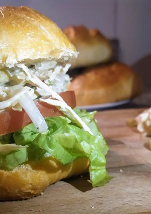 Una foto de Sándwich de pollo
