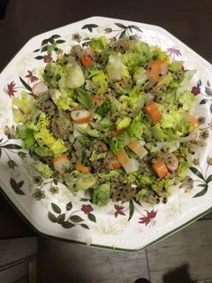 Una foto de Ensalada de aguacate y quinoa