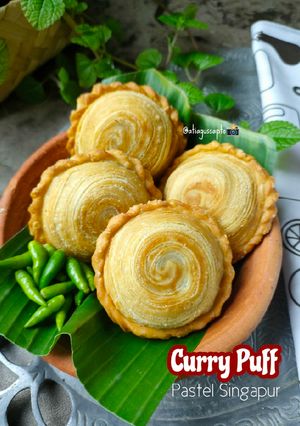 Foto resep Karipap/Curry Puff/Pastel Singapur (568)