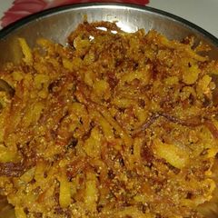 A picture of Potatoes poppy seeds stir fry.