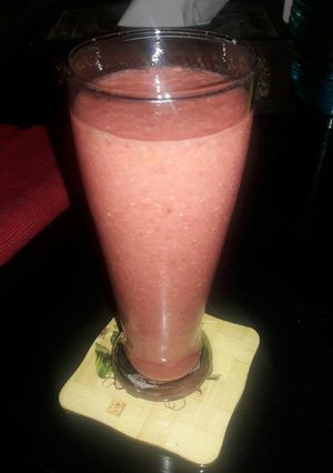 A picture of Melon berry shake.