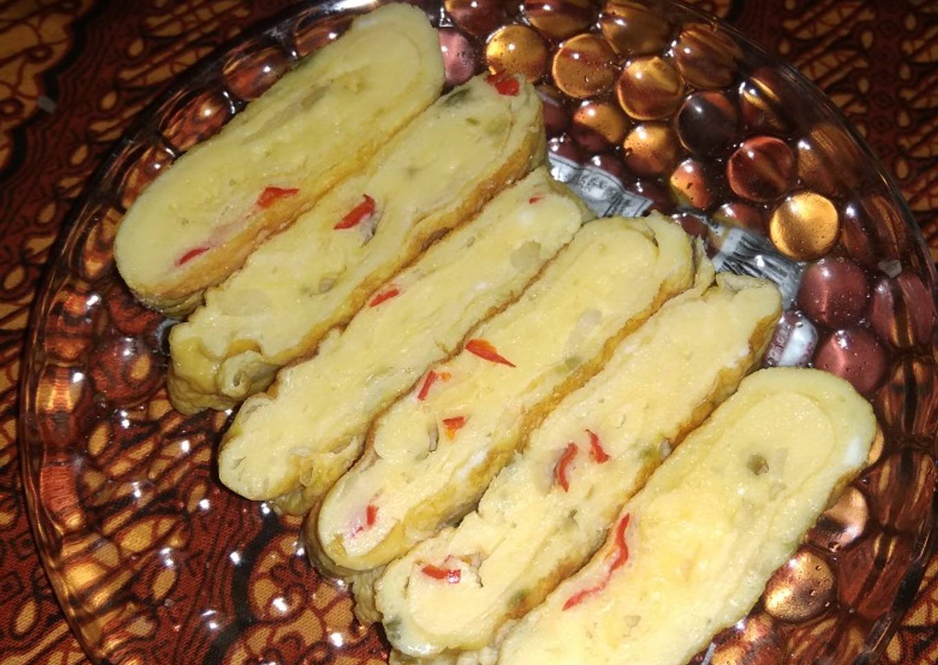 Korean egg roll